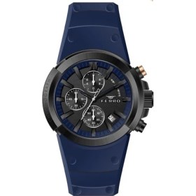 Resim Ferro FM11002D-D 44 mm Lacivert Erkek Kol Saati 