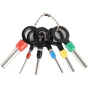 Resim Sones 6 İn 1 Girişi Devre Kablo Tesisatı Terminali Çıkarma Konnektörü Sıkma Pimi Arka İğne Kaldırma Aracı 