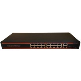 Resim Besta Bst-1621g 16 Port 10/100 Poe + 2 Port 1000 Uplink Switch-23846 