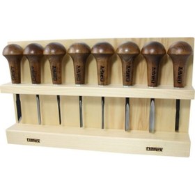 Resim Narex 868700 Profi Linol Avuç Içi Ahşap Oyma Seti 8 Parça 