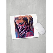 Resim Panorama Ajans Graffiti Girl Mouse Pad 