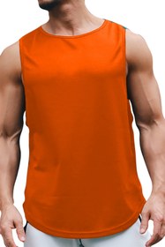 Resim BLUU Bs Tank Top Kolsuz Sporcu Tshirt 