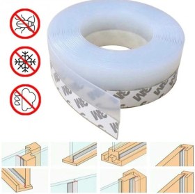 Resim Kastore Kapı Pencere Rüzgar Kesici Isı Izolasyon Bandı 5 Metre 