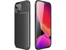 Resim Apple iPhone 13 Mini Cep Telefonu Için Uyumlu Kılıf Karbon Tasarımı Ultra Slim Yapı Negro Kapak 