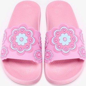 Resim Penti Kız Çocuk Flower Terlik Çok Renkli 