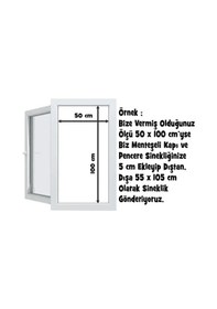 Resim Pencere Sinekliği - Çıt Çıt Sineklik - Pratik Sineklik 