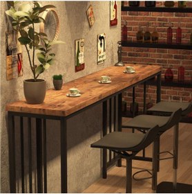 Resim HNC HOME Mutfak Masası, Bar Masası, Dresuar, Makyaj Masası, Konsol Raf Petek Üstü Raf, Metal Ayak Bar Masası 