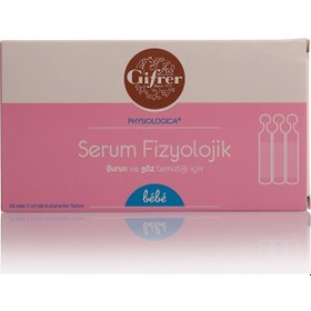 Resim Gifrer 20'li Serum Fizyolojik Damla 5 Ml 