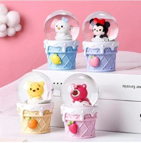 Resim Mickey Mouse Işıklı Kar Küresi 9 Cm Alk3111 - 9097717245917ynt 