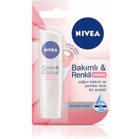 Resim Nivea Bakımlı & Renkli Lipstick Pembe 