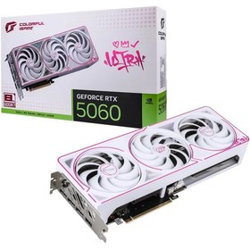 Resim Colorful iGame GeForce RTX 5060 Ultra W OC GDDR7 128Bit (OC 8GB-V) Gaming (Oyuncu) Ekran Kartı 