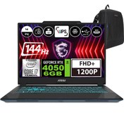 Resim Msı Cyborg 14 Intel Core I7 13620H 32GB 1tb SSD RTX4050-6GB Windows 11 Home 14" Fhd+ 144Hz Taşınabilir Bilgisayar A13VE054XTRWH06 + Zetta Çanta 