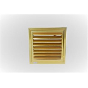 Resim Banyo-Wc Havalandırma Menfezi 55X55 Sarı 