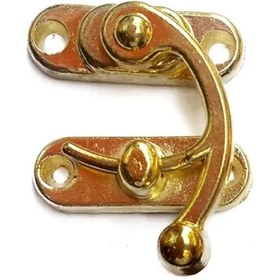 Resim Lokiboo Yay Gözü, Ahşap Kutu Klipsi - Minik 20x24 Mm, Sarı, 100 Adet ( Lisinya ) 