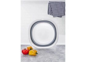 Resim Badya Katlanır Sebze Badyası Silikon Badya Leğen Orta Boy No:1 2,7 Lt 