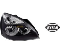 Resim Far Sinyal Sağ Clıo 2-symbol 2 2004 Elektrikli H7 H1 Siyah Kapaklı Mako Tipi 7701051770 7701054063 