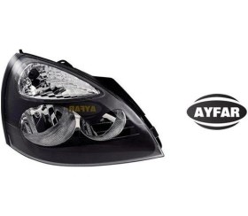 Resim Far Sinyal Sağ Clıo 2-symbol 2 2004 Elektrikli H7 H1 Siyah Kapaklı Mako Tipi 7701051770 7701054063 