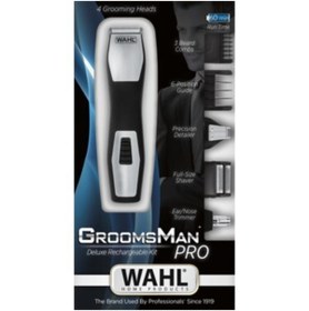 Resim Moser Wahl Groomsman Pro Şarjlı Saç & Sakal & Bıyık Düzeltme ve Şekil verme Makinesi 4015110007517 