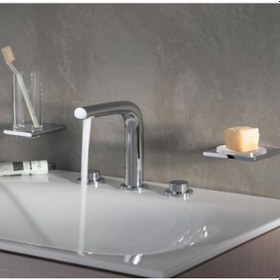 Resim Keuco Edition 400 Lavabo Bataryası 3 Delikli 