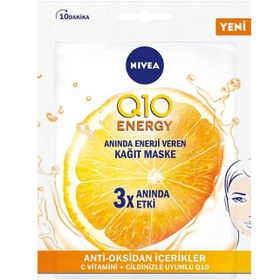 Resim Nivea Q10 Energy Kağıt Maske 