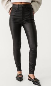 Resim Pull&Bear Siyah Kadın Pantolon XS 