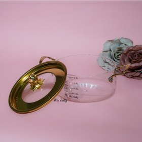 Resim Rose Deluxe Cam Tencere 2,5 Lt Şeffaf 