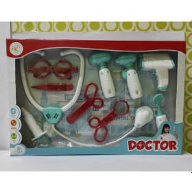 Resim Oyuncak Doktor Seti 10 Parça Eğitici Oyuncak Meslek Oyuncakları 