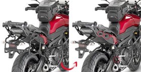 Resim KAPPA KLR2122 YAMAHA MT-09 TRACER (15-17) YAN ÇANTA TASIYICI 