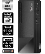 Resim LENOVO Neo 50T 11SE00BJTXE046 i5 12400 64GB RAM 256GB SSD FDOS MASAÜSTÜ BİLGİSAYAR 