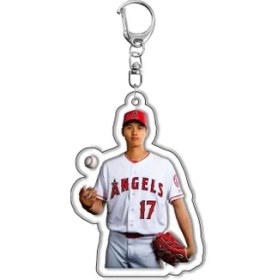 Resim Jump Rabbit Beyzbol Oyuncusu Akrilik Anahtarlık Shohei Otani Kolye Karakter Çevre (Yurt Dışından) 