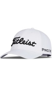 Resim Titleist Tour Performans Spor Golf Şapkası TH22ATPE-10 Beyaz/siyah 