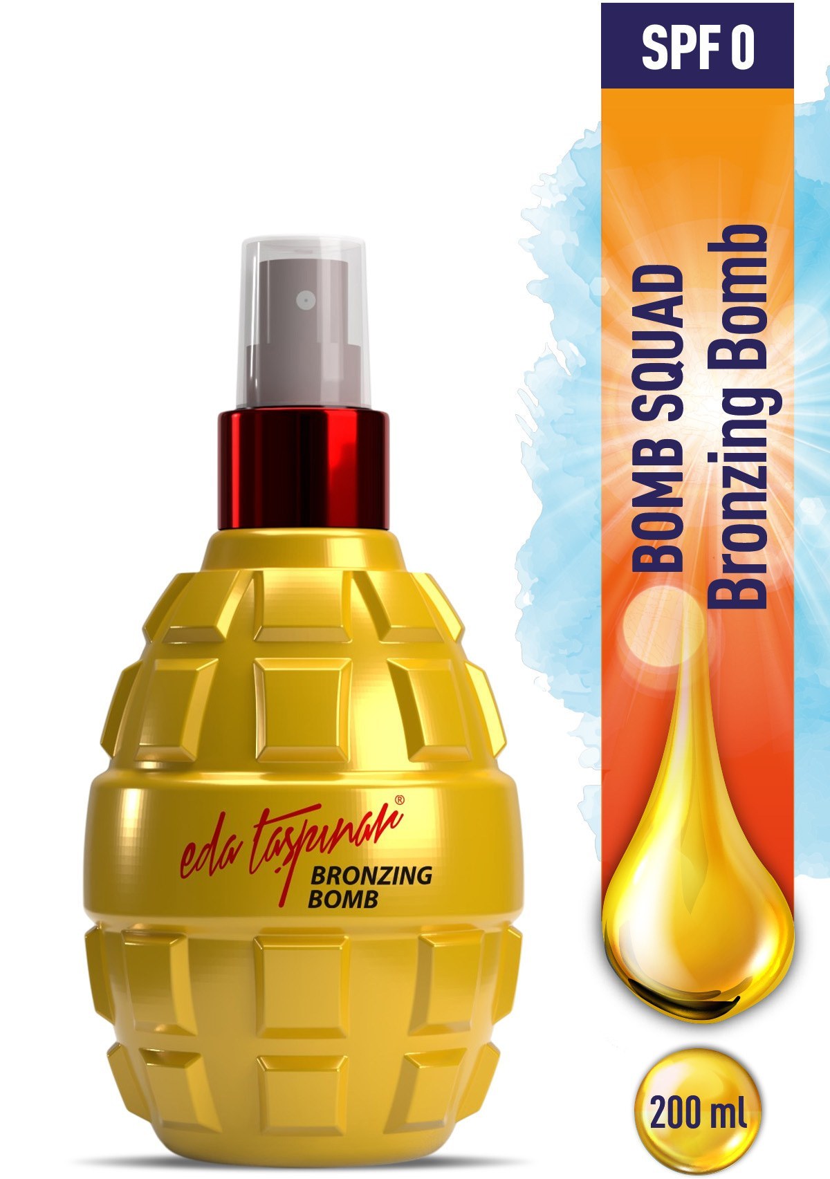 Eda Taşpınar Yoğun Bronzlaştırıcı Yağ 200 ml I UYGUN FİYAT I ORİJİNAL I Fiyatı ve Özelliklerı - Badem
