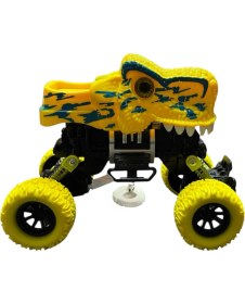 Resim Prlk Toys Dinozor Tırmanıcı Büyük Ayak Kurtarma Arabası Sarı 
