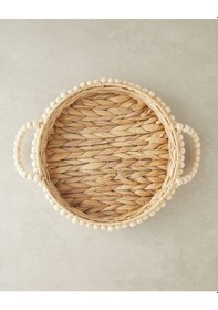 Resim English Home Chaplet Hasır Tepsi Kahverengi 