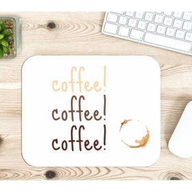 Resim Florence Event Coffee Baskılı Mousepad 23x19 Cm 