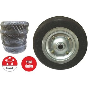 Resim S.d. Tkr 002 El Arabası Tekeri Dolgu Teker Bilyalı 