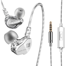 Resim Qkz Ck9 Hıfı Kulak Içi Dört Birim Spor Müzik Kulaklık (Yurt Dışından) 