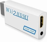Resim Labriciyon Beyaz Wii - HDMI Dönüştürücü, 720P, 1080i, 1080P, 480i, 480p, PAL, NTSC, 3.5mm Ses Jakı, Kolay Tak ve Çalıştır, Kurulum Gerekmiyor, Kablolar ve Adaptörler Aksesuarları 