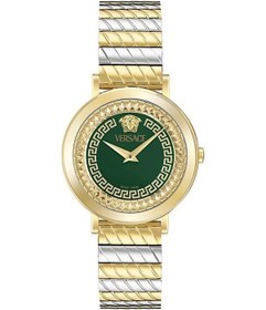 Resim Versace Vrscve0o00225 Kadın Kol Saati Metalik Gri - Altın 