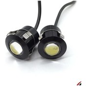 Resim Ayna Altı Kartal Gözü Led Delmeli - Beyaz 