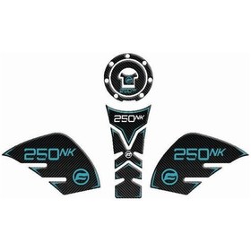 Resim Cf Moto 250 Nk 2018 - 2022 Uyumlu Tank Pad Set 001 Çok Renkli 