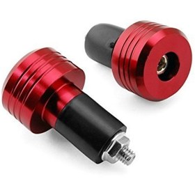 Resim merpa Motosiklet Gidon Topuzu Kırmızı 