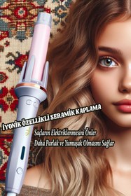 Resim Shibowavy Otomatik Saç Maşası - Kalın Su Dalgası 32mm Extra Uzun Başlıklı 