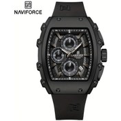 Resim Fochsia Navıforce Siyah Siyah Multifonksiyonel Su Geçirmez Spor Kolluk Erkek Kol Saati Diğer 