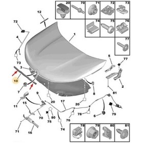Resim C4 Kaput Uç Fitili 7908 X9 