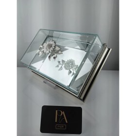 Resim Aynalı Kutu Gondol Şekerlik Sunumluk Söz Nişan Kız Isteme Çikolatalık Dekoratif Obje Biblo Süs Eşya 