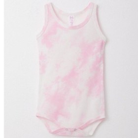 Resim Breeze Kız Bebek Atlet Zıbın Body Batik Desen 9 Ay-3 Yaş, Pembe Pembe 