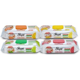 Resim Easy Clean Süper Yüzey Temizlik Mutfak Havlusu&Mendili Karma Paket 4X50 (200 Yaprak) 