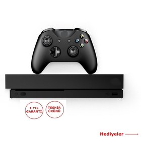 Resim xbox One X 1tb- 1 Kol-1 Yıl Garantili-2 Ad Oyun 