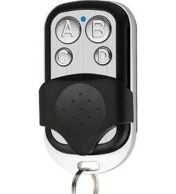 Resim Youmex 433mhz Metal 4 Tuşlu Jenerik Garaj Kapısı Kumanda Anahtarı - 150m Uzaklıkta Kopyalama Fonksiyonu 